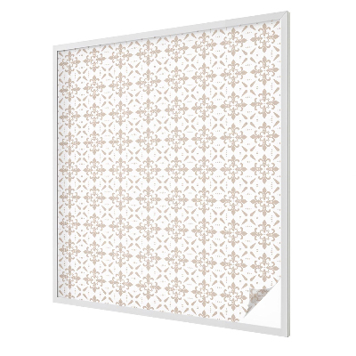 Dekorativní mléčná fólie na sklo Elegantní vzory