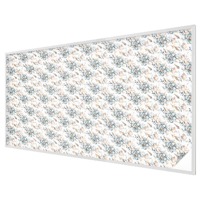 Samolepicí fólie na okna vitráž Květinová elegance