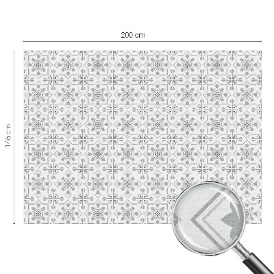 Samolepicí protisluneční fólie na okna Symetrické ornamenty