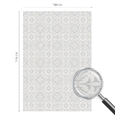 Samolepicí protisluneční fólie na okna Rostlinné ozdoby