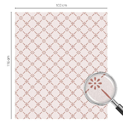 Zatmavovací fólie na okna Květinové vzory