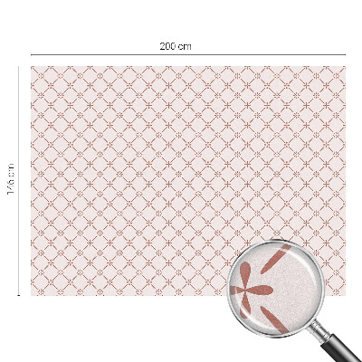 Zatmavovací fólie na okna Květinové vzory