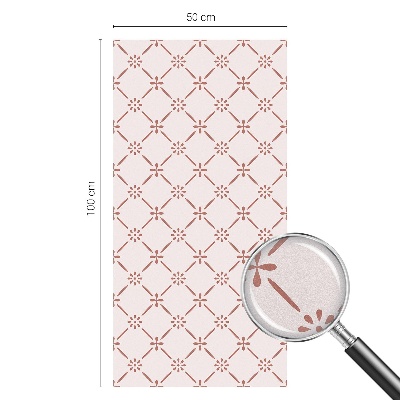 Zatmavovací fólie na okna Květinové vzory