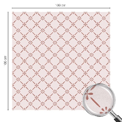 Zatmavovací fólie na okna Květinové vzory