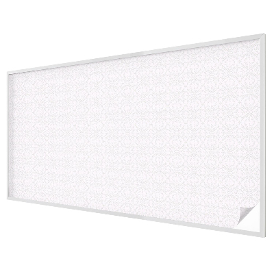 Dekorativní mléčná fólie na sklo Symetrie rostlin