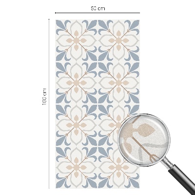 Samolepicí protisluneční fólie na okna Květinová krása