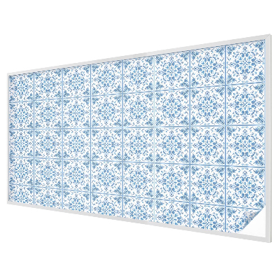 Samolepicí fólie na okna vitráž Květinové ornamenty