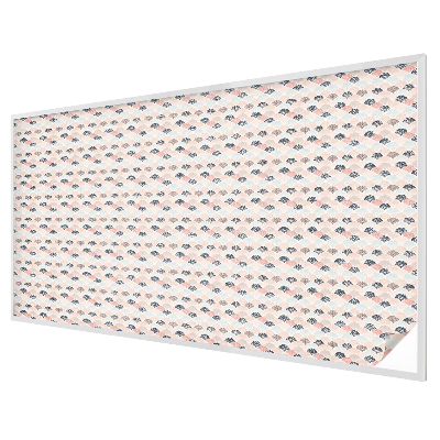 Samolepicí fólie na okna vitráž Vějířový vzor