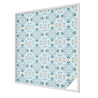 Zatmavovací fólie na okna Květinové dlaždice