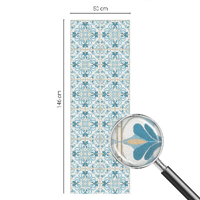 Zatmavovací fólie na okna Květinové dlaždice