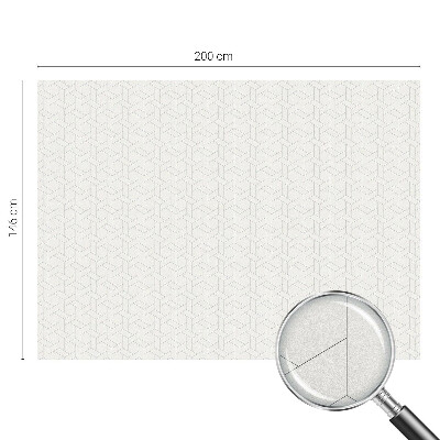 Samolepicí protisluneční fólie na okna Geometrický cop