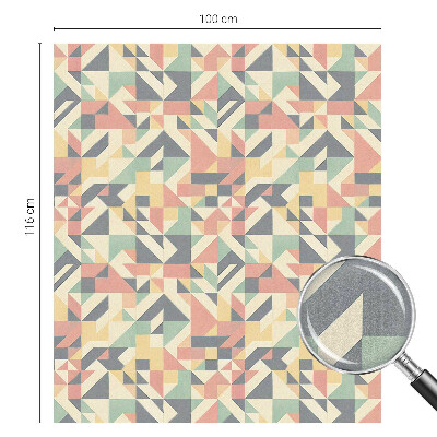 Samolepicí fólie na okna vitráž Energie geometrie