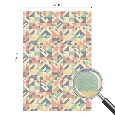 Samolepicí fólie na okna vitráž Energie geometrie