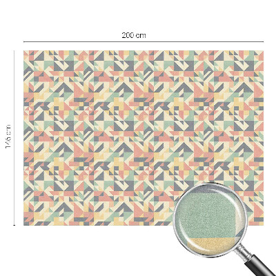 Samolepicí fólie na okna vitráž Energie geometrie