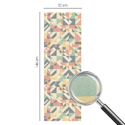 Samolepicí fólie na okna vitráž Energie geometrie