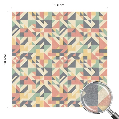 Samolepicí fólie na okna vitráž Energie geometrie