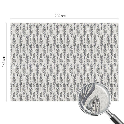 Samolepicí protisluneční fólie na okna Elegantní peří