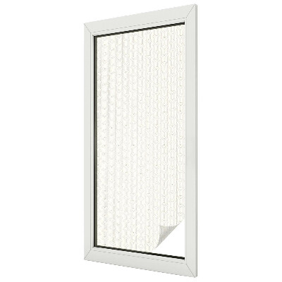 Dekorativní mléčná fólie na sklo Jemná mašle