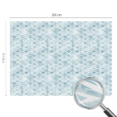 Zatmavovací fólie na okna Modré kosočtverce