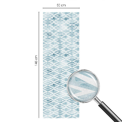 Zatmavovací fólie na okna Modré kosočtverce