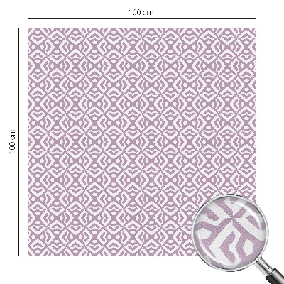 Samolepicí fólie na okna vitráž Fialové tvary