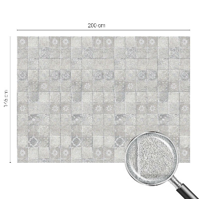 Samolepicí protisluneční fólie na okna Dekorativní keramika