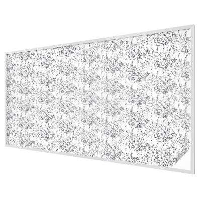 Samolepicí fólie na okna vitráž Květinová elegance