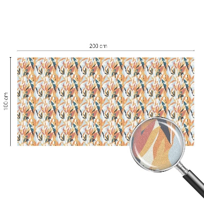 Dekorativní mléčná fólie na sklo Botanická energie