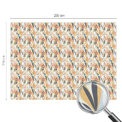 Dekorativní mléčná fólie na sklo Botanická energie