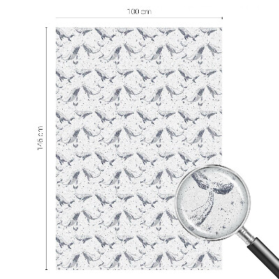 Samolepicí fólie na okna vitráž Mořští tvorové