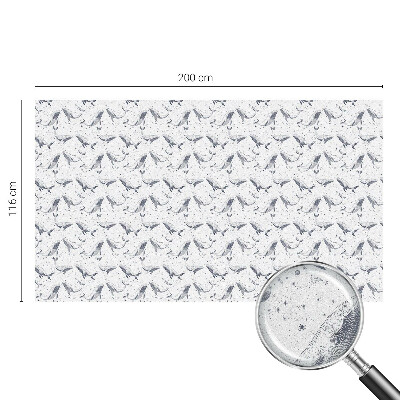 Samolepicí fólie na okna vitráž Mořští tvorové