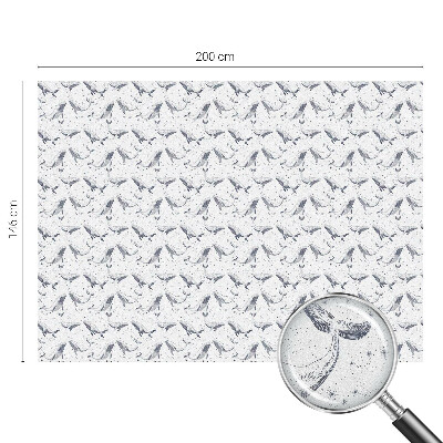 Samolepicí fólie na okna vitráž Mořští tvorové