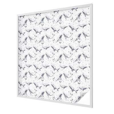 Samolepicí fólie na okna vitráž Mořští tvorové