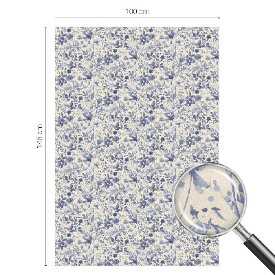 Zatmavovací fólie na okna Květinová symetrie