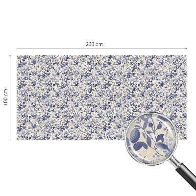 Zatmavovací fólie na okna Květinová symetrie