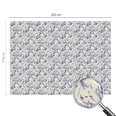 Zatmavovací fólie na okna Květinová symetrie