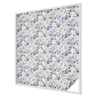 Zatmavovací fólie na okna Květinová symetrie