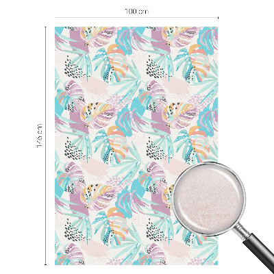 Zatmavovací fólie na okna Abstraktní džungle