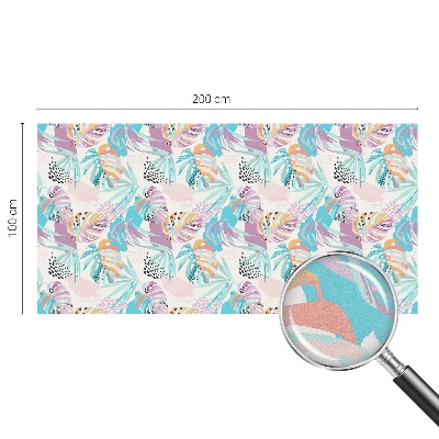 Zatmavovací fólie na okna Abstraktní džungle