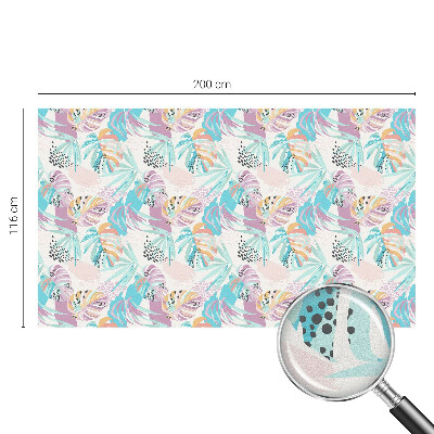 Zatmavovací fólie na okna Abstraktní džungle