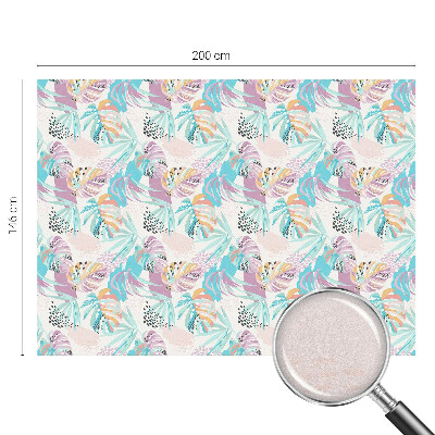 Zatmavovací fólie na okna Abstraktní džungle