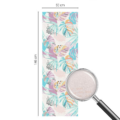 Zatmavovací fólie na okna Abstraktní džungle