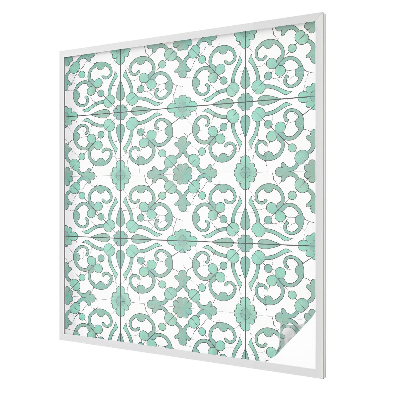 Dekorativní mléčná fólie na sklo Klasické ozdoby