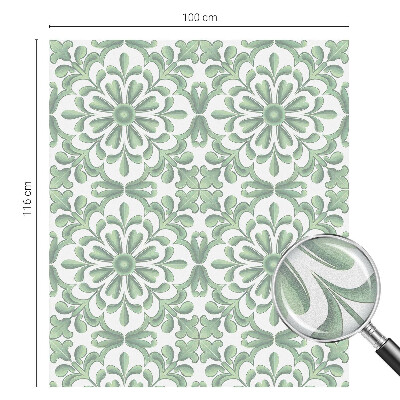 Zatmavovací fólie na okna Zelené listy