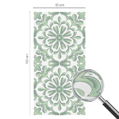 Zatmavovací fólie na okna Zelené listy