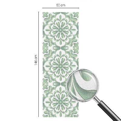 Zatmavovací fólie na okna Zelené listy