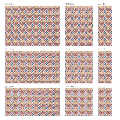 Zatmavovací fólie na okna Květinové vzory