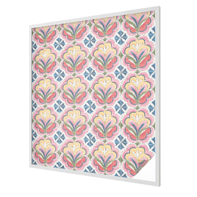 Zatmavovací fólie na okna Květinové vzory