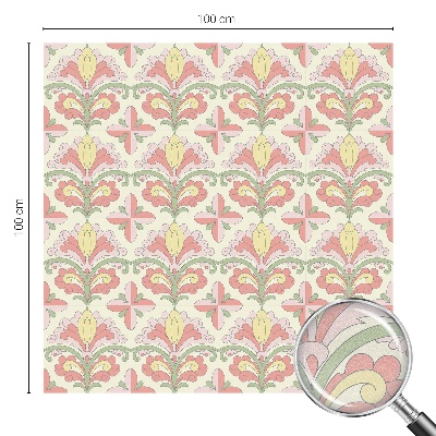 Samolepicí protisluneční fólie na okna Elegance rostlin