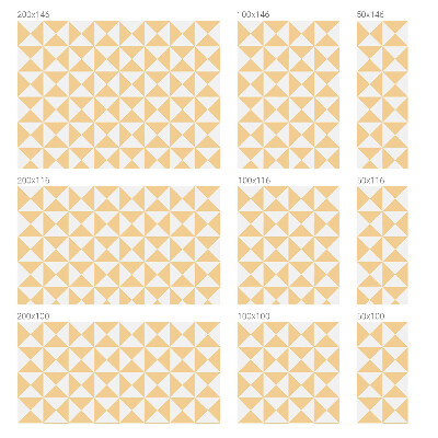 Samolepicí fólie na okna vitráž Geometrické trojúhelníky